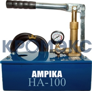 Насос ручной для опрессовки НА-100 100 атм Ампика Насос ручной для опрессовки НА-100 100 атм Ампика