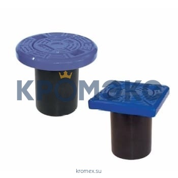 Ковер AVK композитный уличный круглый/квадратный, черный/синий для телескопических удлинительных шпинделей AVK *Опорная плита не требуется серия 04 кв/ч Ковер AVK композитный уличный круглый/квадратный, черный/синий для телескопических удлинительных шпинделей AVK *Опорная плита не требуется серия 04 кв/ч