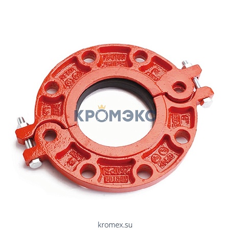 Фланец накидной разъемный грувлок XGQT09 Ду80 (Дн89) Ру16 LEDE Фланец накидной разъемный грувлок XGQT09 Ду80 (Дн89) Ру16 LEDE