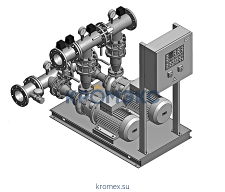 Установка пожаротушения CO 2 BL 80/210-37/2/SK-FFS-R Wilo 2453309 Установка пожаротушения CO 2 BL 80/210-37/2/SK-FFS-R Wilo 2453309