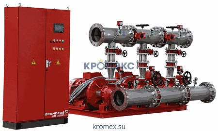 Установка пожаротушения Hydro MX 1/1 NB80-200/188 Grundfos 98592560 Установка пожаротушения Hydro MX 1/1 NB80-200/188 Grundfos 98592560