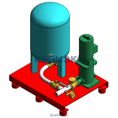 Установка для системы пожаротушения CO 1 Helix First V 408/J-ET-R Wilo 2450540 Установка для системы пожаротушения CO 1 Helix First V 408/J-ET-R Wilo 2450540